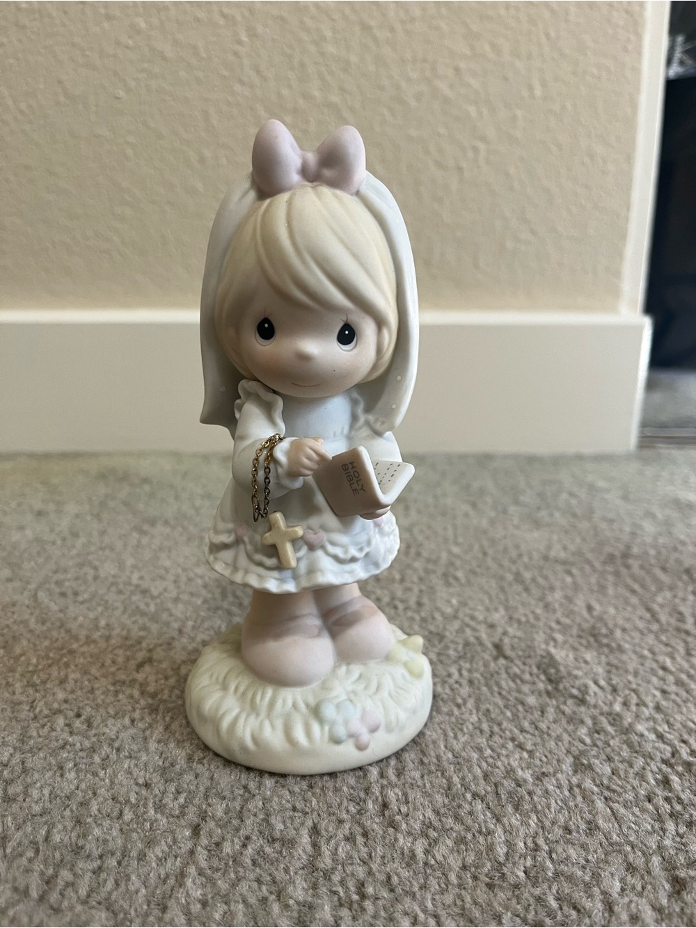Precious Moments “This Day Has Been Made In Heaven” Porcelain Figurine